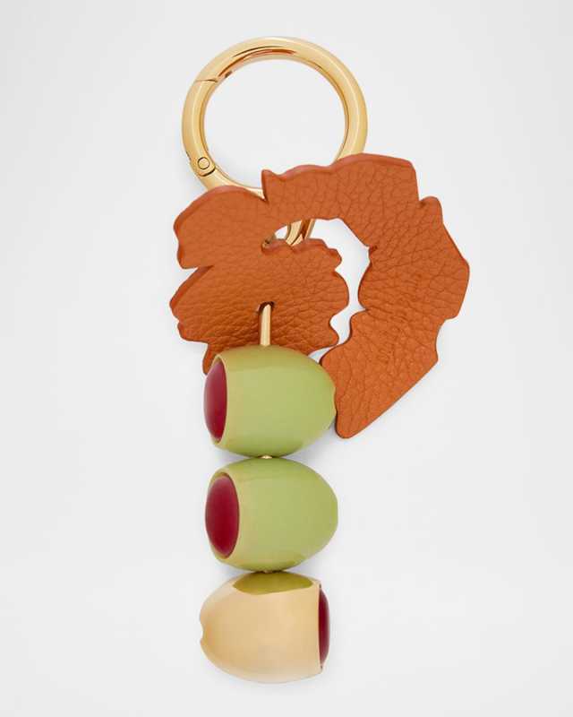 Martini Olives Bag Charm